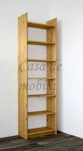 Regal AXEL 60x200x30cm Kiefer massiv gelaugt geölt Bücherregal Standregal Regale - Bild 1 von 7