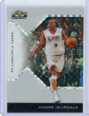 2004-05 Topps Finest Rookie Xfractor #151 Andre Iguodala Nº 178 de 199 Foto 1 de 2
