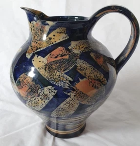 Beautiful Joanna Still wide bodied studio pottery Jug - Picture 1 of 12