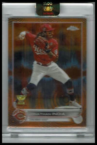 2022 Topps Chrome #182 Jonathan India /25 - Picture 1 of 2