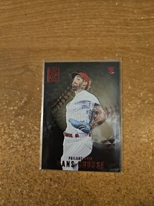 2022 Panini Capstone Baseball Red Foil #121 Hans Crouse RC Phillies NM/M - Bild 1 von 2