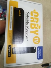 Orby Tv Satellite Receiver with Remote Kstb2095 Brand New Fast shipping