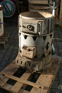 Gussofen Kanonenofen Antiker Ofen Industrieofen De Dietrich Armin Schiffer - Bild 1 von 8