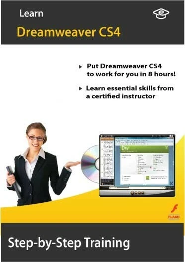 Learning Adobe Dreamweaver CS4 and CS3  is easy with Step-by-Step Training - Image 1 of 1