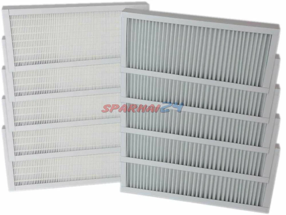 SPARHAI24 Filter passend für Proxon FWT1 | 500x224x48mm | Pollenfilter Set | 5x G4 + F7