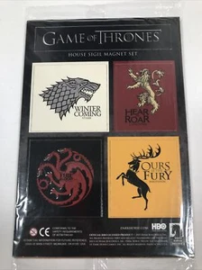 Juego de Tronos Casa Sigilo Imán Set Nuevo - Imagen 1 de 1