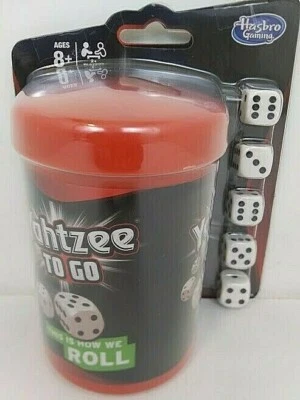 Hasbro Gaming Yahtzee To Go Game Boys Girls Ages 8 And Up IN STOCK NOW NEW - Image 1 of 4