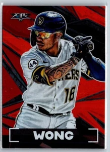 2020 TOPPS FIRE RED KOLTEN WONG MILWAUKEE BREWERS #142 - Picture 1 of 2