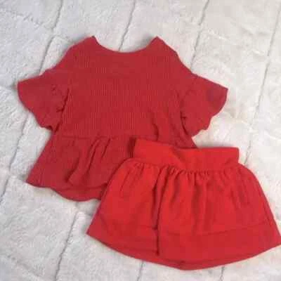 Oshkosh Mini Falda Todo Niñas Conjunto Talla 3T Foto 1 de 4