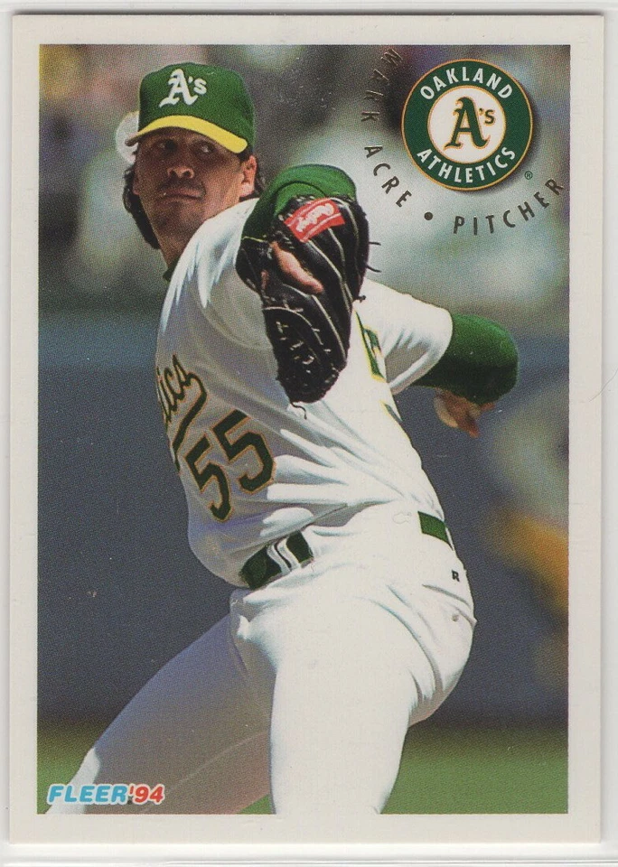 1994 Fleer Baseball Oakland Athletics Team Set With Update - Image 1 of 1