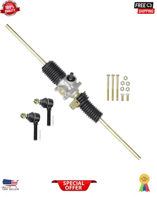 Estante de dirección y piñón con extremos de varilla para John Deere Gator Hpx 4X2/4X4 diésel gas Foto 1 de 3