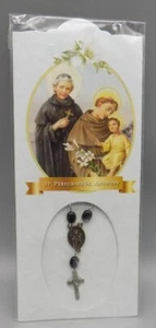 Collana Ciondolo Crocifisso San Pellegrino e Sant'Antonio Frati Francescani Espiazione - Foto 1 di 5