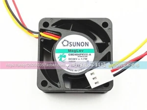 1 PCS SUNON Fan GM2404PKVX-A DC24V 1.7W 4CM 4020 3 pin cooling fan - Picture 1 of 1