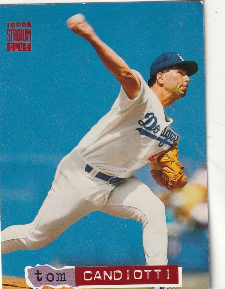 FREE SHIPPING-MINT-1994 Topps Stadium Club Tom Candiotti #32 DODGERS - Image 1 of 1