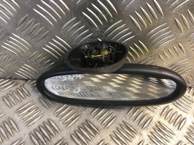 MINI COOPER R50 R53 Interior Rear View Mirror Black - Image 1 of 4