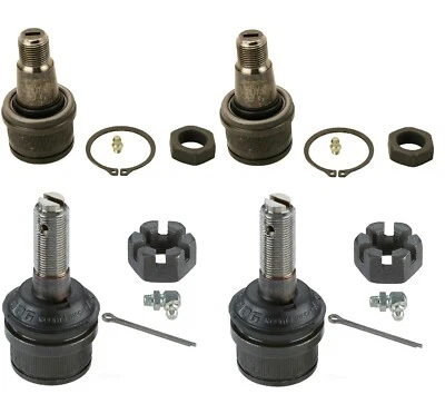 Moog Front Upper & Lower Ball Joints Kit Set For Ford F250 F350 Super Duty 4WD - Image 1 of 3