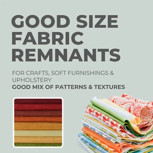 5KG Generous Fabric Scraps Remnant Off cuts Upholstery Craft Bundles Fab Reviews - Picture 1 of 1