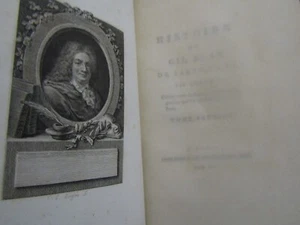 Histoire de Gil Blas de Santillane / Librairie Chaigneau / 4 tomes An 4 à An IX - Foto 1 di 13