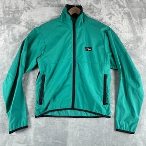 LOW ALPINE Full Zip Jacket, Men's S, Turquoise Windbreaker Outdoors - Picture 1 of 16