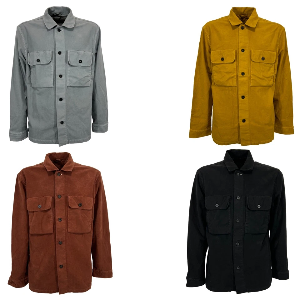 MASTRICAMICIAI giacca camicia uomo fustagno LUCA MR354-CT045 - Immagine 1 di 1