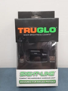 Truglo Sight Line Compact Rechargeable Handgun Light for Railed Pistols/ White - Picture 1 of 12