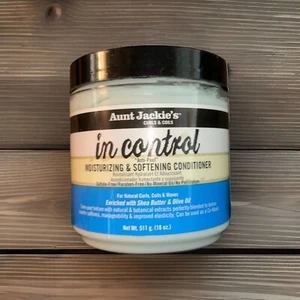 Aunt Jackie's Curls & Coils IN CONTROL Moisturizing Softening Conditioner 4/2025 - Picture 1 of 1