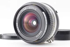 [Near MINT] Nikon Ai-s Nikkor 20mm f/3.5 Wide Prime Lens From JAPAN - Picture 1 of 8
