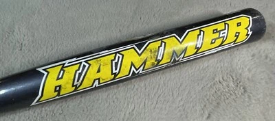 Bate de béisbol de lanzamiento lento de aluminio Easton Hammer 34” 28 oz Foto 1 de 4