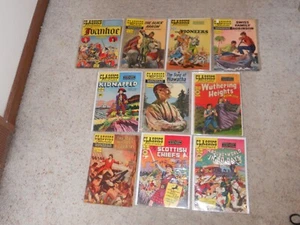 (10) 1946-50 Classics Illustrated $.15 Comic Book Lot - Older Copies!!! - Picture 1 of 3