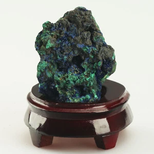 631g Azzurro Naturale Malachite Rame Cristallo Minerale Esemplare 05 - Foto 1 di 5