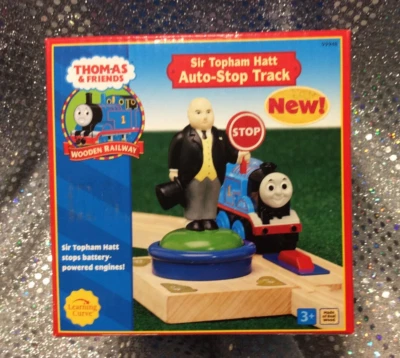 Двигатель Sir Topham Hatt Auto Stop Track 2003 СОВЕРШЕННО НОВЫЙ Thomas & Friends деревянный RR - Изображение 1 из 4