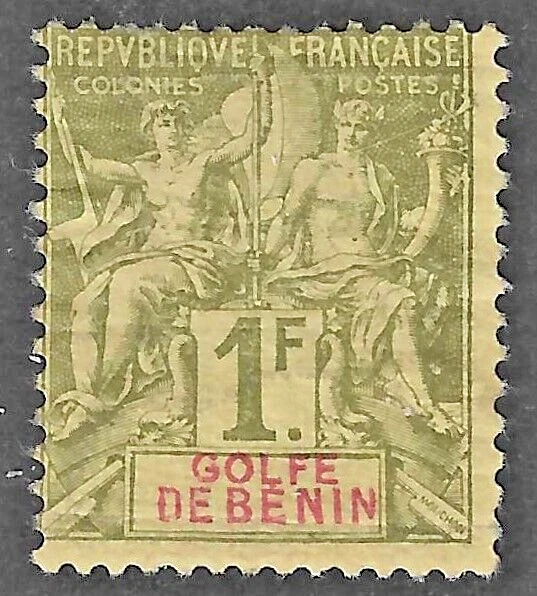 Benín (1893) - Scott # 32, MH Foto 1 de 1