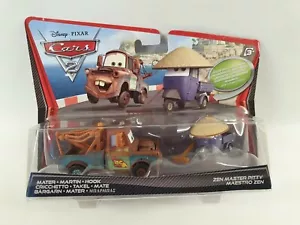 Disney PIXAR Cars Hook y Zen Master Pitty V2833, NUEVO & EMBALAJE ORIGINAL, #V- 379-1 - Imagen 1 de 3