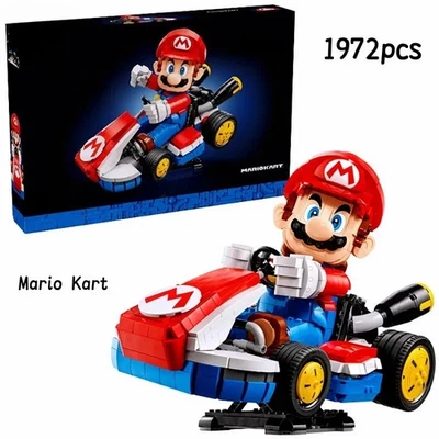 BRANDED 1972pcs Super Mario Kart Building Blocks Set DIY Brick Toys Kids Gift Assemble