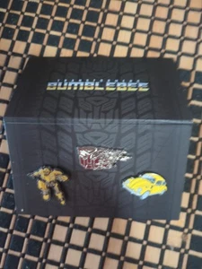 Transformers BumbleBee Loot Crate Lapel 3 Pin Set NOS Limited Edition VW Bug - Picture 1 of 2