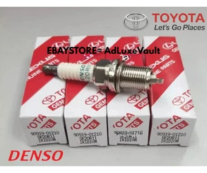 4pcs Genuine DENSO Iridium Spark Plugs OEM 90919-01210 SK20R11 3297 for Toyota - Bild 1 von 7
