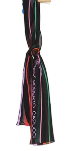 Foulard vintage femme ROBERTO CAPUCCI multicolore 50x140 cm Très bon état - Picture 1 of 3