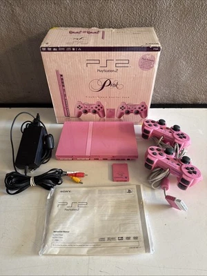PINK PLAYSTATION 2 PS2 Starter Pack Mint Condition Boxed - image 1 of 4