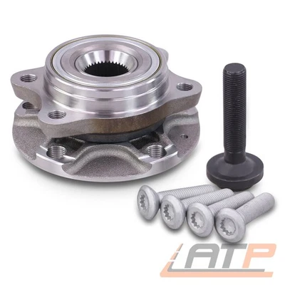 RADLAGER RADNABE VORNE VORMONTIERT FÜR AUDI A4 8E B6 B7 A6 4B C5 A8 4D VW PASSAT - Bild 1 von 4