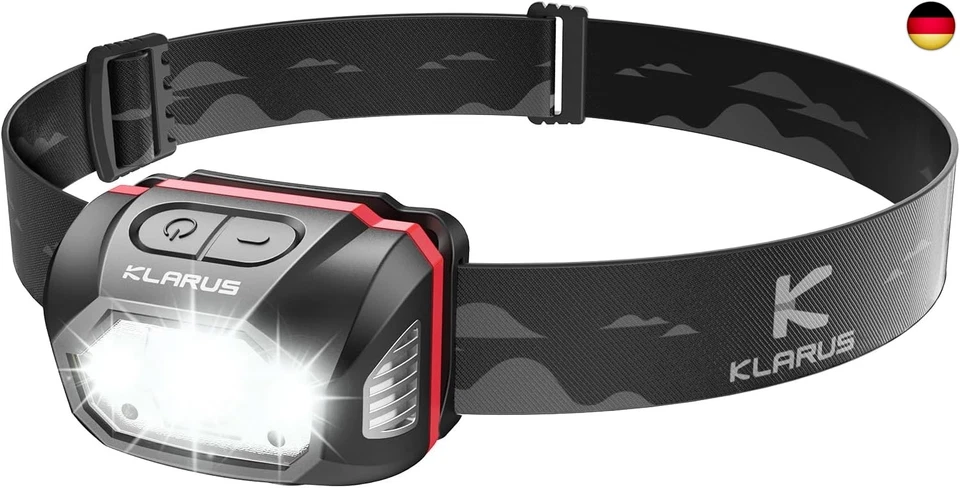 Klarus HM1 440 Lumens Rechargeable Gesture Sensor Headlamp, 5 Modes, 70 Hours?