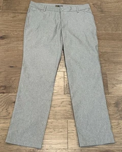 Women’s Size 14 Gray Pants Lee Straight Leg Relaxed Fit - Picture 1 of 7