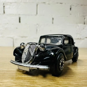 Citroen 15 CV Black MB124 1983 Matchbox Superfast - Picture 1 of 15