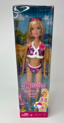 Muñeca Barbie 2007 Surf's-Up Playa Barbie Cabello Rubio #L9544 Nueva en Caja Foto 1 de 4