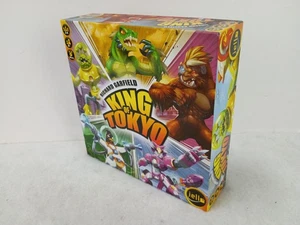 Iello Richard Garfield King of Tokyo Board Game Monsters Dice Fun Complete - Picture 1 of 9