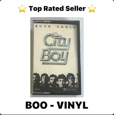 City Boy – Book Early ~ Cassette Tape Rock Uk Issue EX / EX Condition - Image 1 of 4