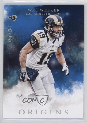 2016 Panini Origins Blue /150 Wes Welker #23 - Image 1 of 2