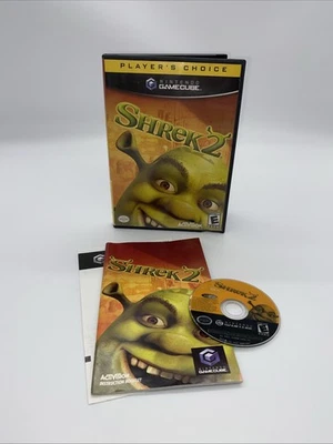 Shrek 2 Nintendo GameCube Player's Choice CIB Complete W/ Manual & Insert  - Image 1 of 4