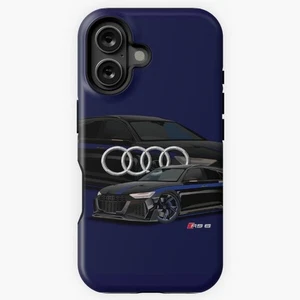 Audi Rs6 Avant - Coche de alto rendimiento iPhone X-16 - Funda resistente Samsung hecha en Estados Unidos - Imagen 1 de 2