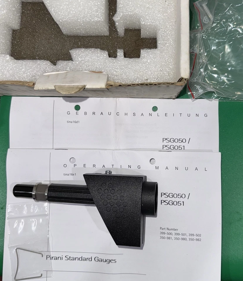 Inficon Pirani Standard Gauge PSG050 399-501 with PSG050/100 (W) 350-982 Sensor - Image 1 of 1