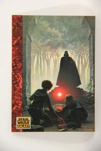 Star Wars Galaxy 1993 Topps Card #60 A Close Encounter Artwork ENG L019637 - Picture 1 of 2